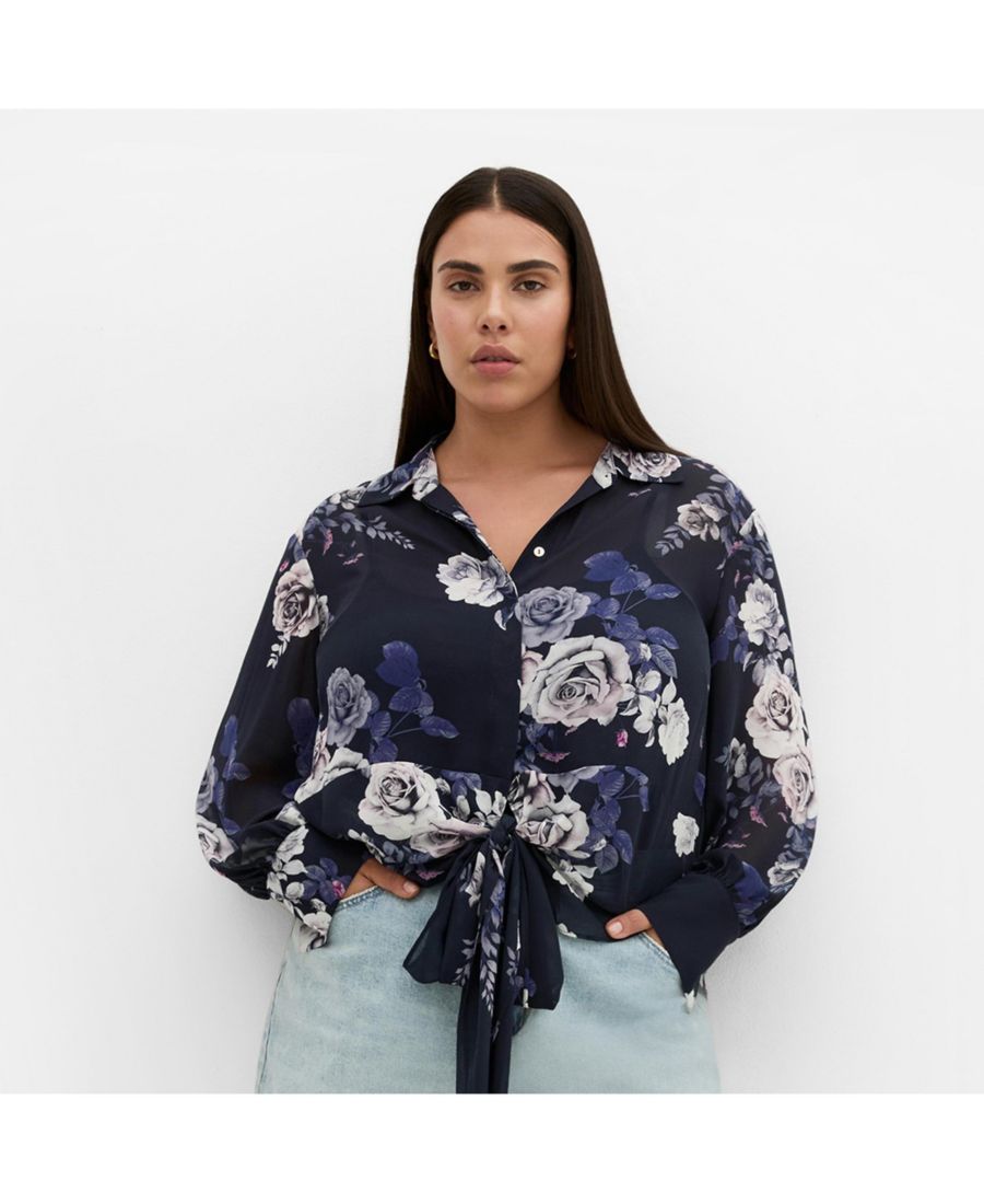 Рубашка Джанин больших размеров CITY CHIC, Navy rosebud
Рубашка Джанин больших размеров CITY CHIC, Navy rosebud