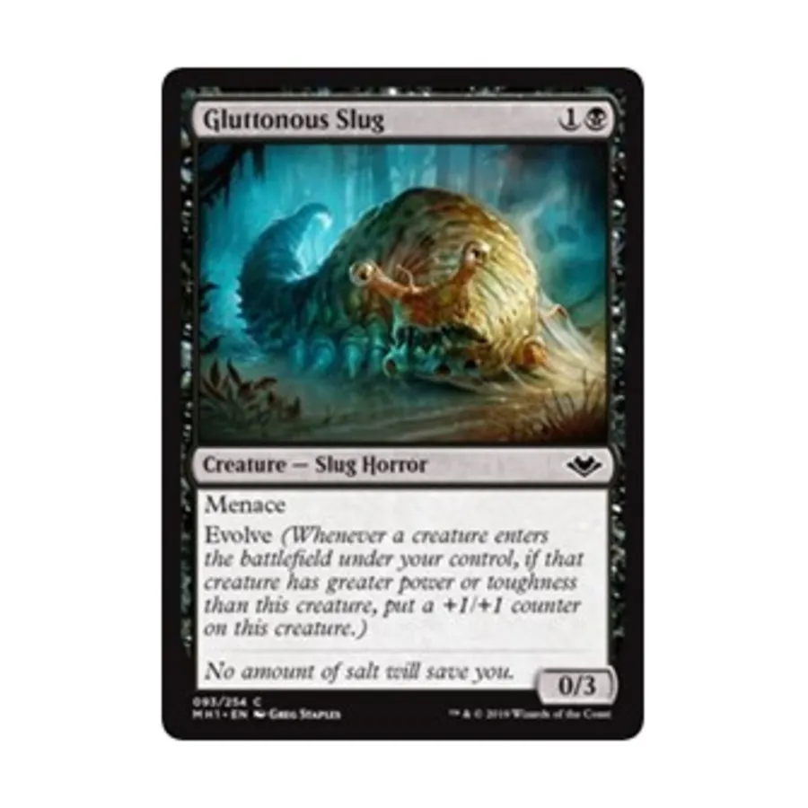 CCG Прожорливый слизень (С), MTG - Modern Horizons
CCG Прожорливый слизень (С), MTG - Modern Horizons