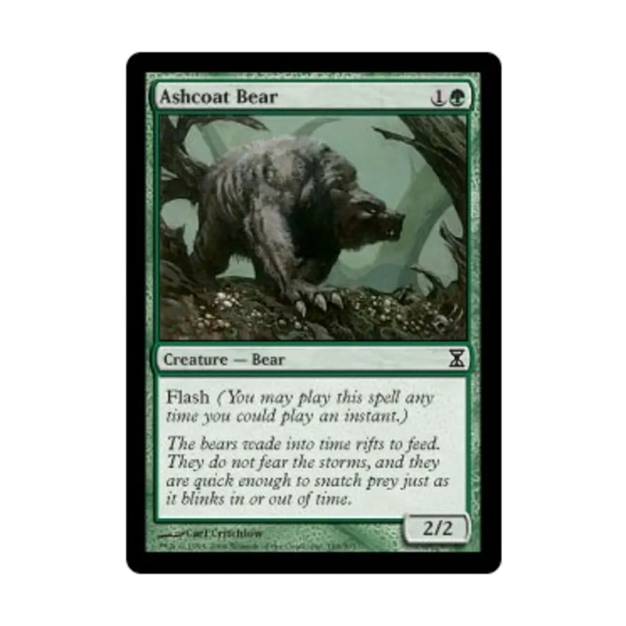 CCG Пепельный медведь (С), MTG - Time Spiral
CCG Пепельный медведь (С), MTG - Time Spiral