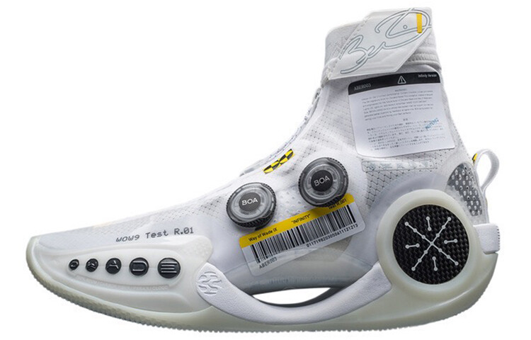 Баскетбольные кроссовки WOW 9 для мужчин с высоким берцем, стандартные, белые/молочно-белые Lining
Баскетбольные кроссовки WOW 9 для мужчин с высоким берцем, стандартные, белые/молочно-белые Lining