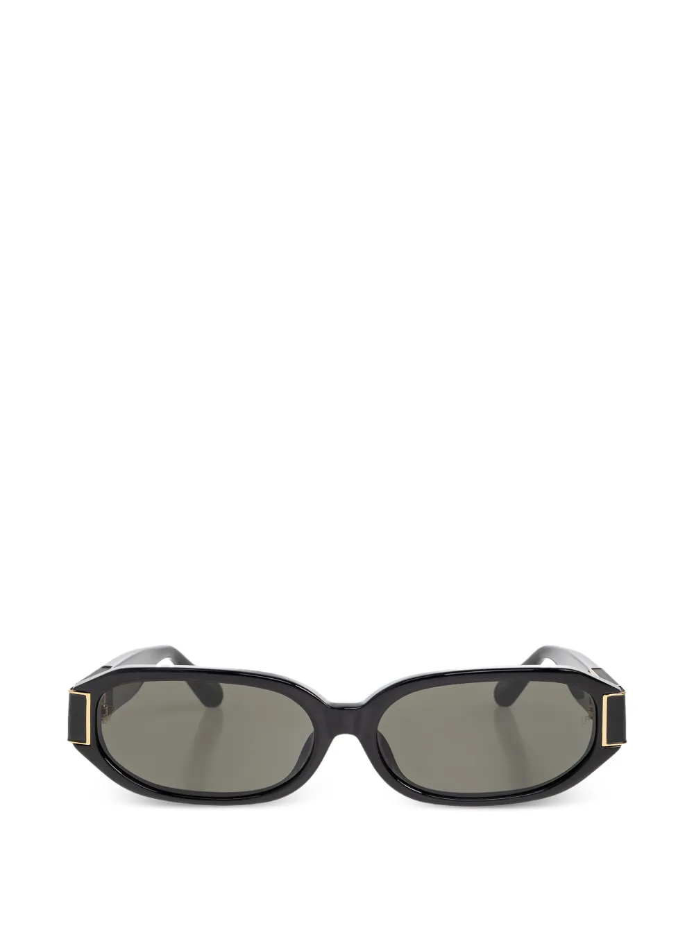 Солнцезащитные очки в овальной оправе Linda Farrow, черный
Солнцезащитные очки в овальной оправе Linda Farrow, черный