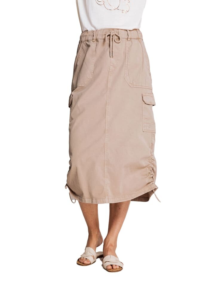 Юбка длиной до колена ZHRILL, коричневый
Юбка длиной до колена ZHRILL, коричневый