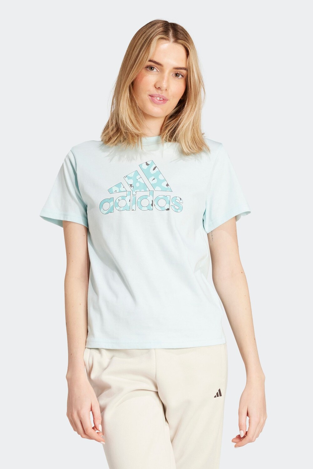 Футболка с анималистичным принтом, 100% хлопок Adidas, зеленый
Футболка с анималистичным принтом, 100% хлопок Adidas, зеленый