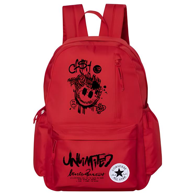 Converse Полиэстеровый рюкзак обычный унисекс красный, Expression Smile
Converse Полиэстеровый рюкзак обычный унисекс красный, Expression Smile