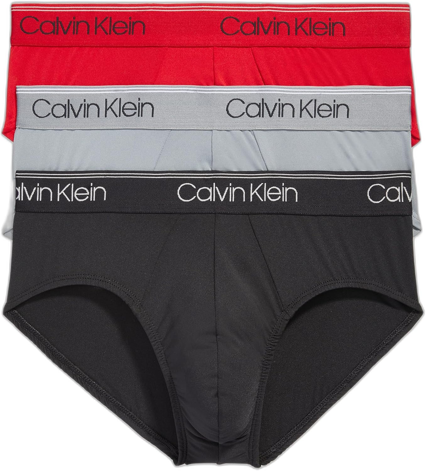 Комплект из 3 мужских трусов-брифов Calvin Klein Micro Stretch, Black, Convoy, Red Gala
Комплект из 3 мужских трусов-брифов Calvin Klein Micro Stretch, Black, Convoy, Red Gala