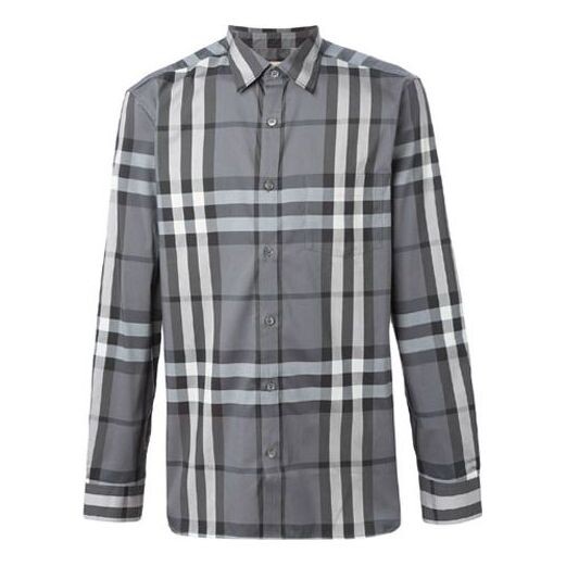 Рубашка plaid long sleeve shirt 'grey' Burberry, серый
Рубашка plaid long sleeve shirt 'grey' Burberry, серый