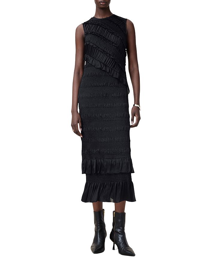 Платье миди Nyla с присборенной деталью ALLSAINTS, черный
Платье миди Nyla с присборенной деталью ALLSAINTS, черный