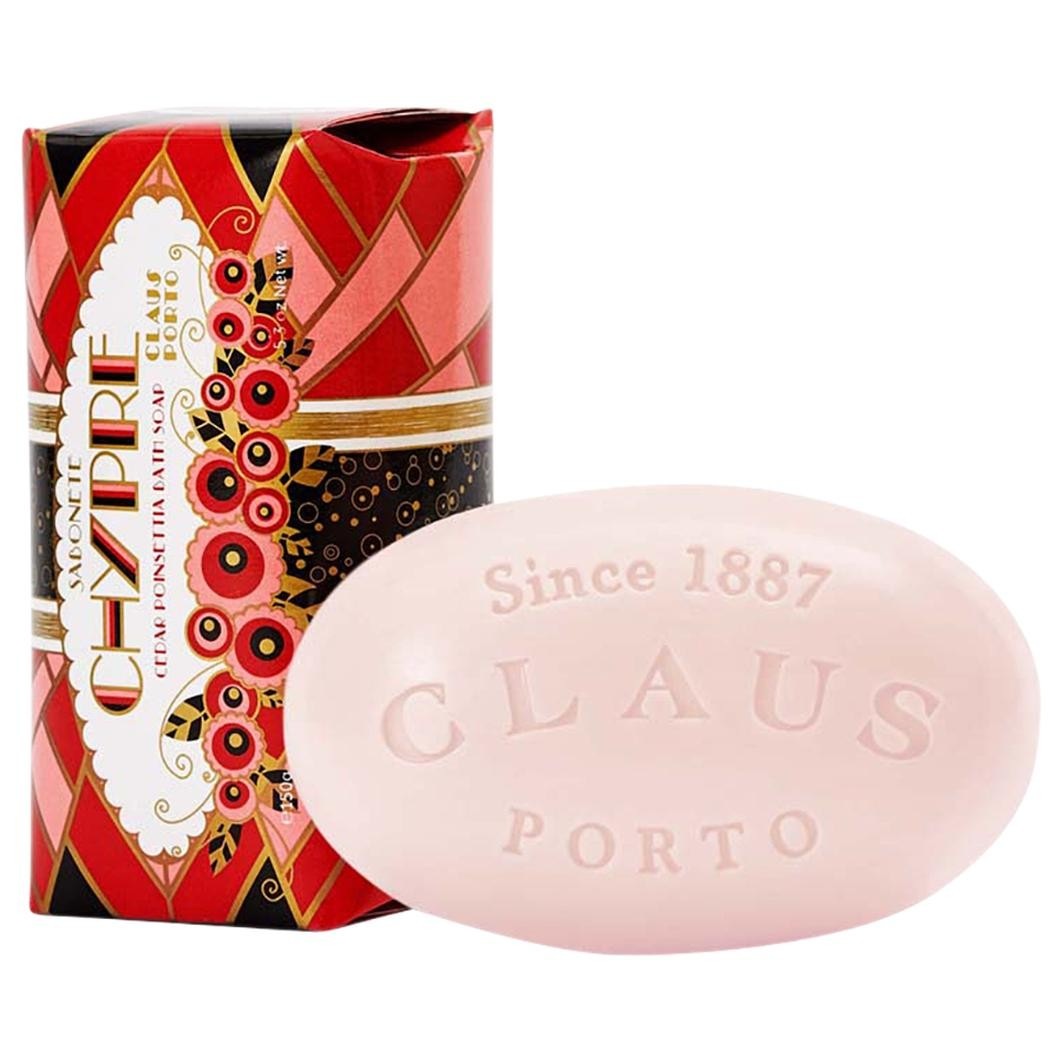 Мыло для тела chypre cedar popinsettia soap Claus Porto, вес 150 гр.
Мыло для тела chypre cedar popinsettia soap Claus Porto, вес 150 гр.