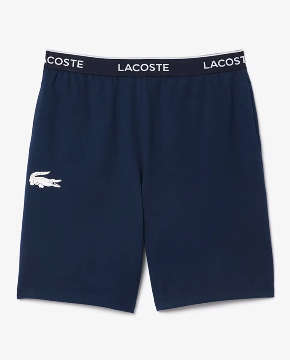 Мужские флисовые шорты для дома с логотипом на поясе Lacoste, темно-синий
Мужские флисовые шорты для дома с логотипом на поясе Lacoste, темно-синий