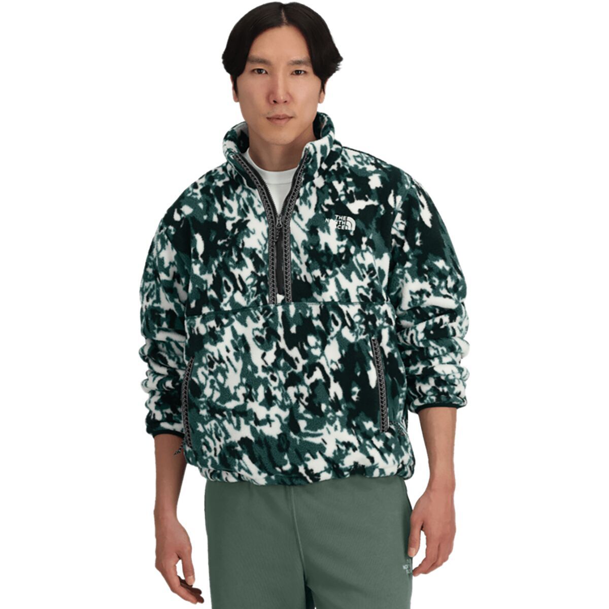 Куртка TNF Fleeski с молнией на 1/4 The North Face, цвет deep nori trail grid fleece print
Куртка TNF Fleeski с молнией на 1/4 The North Face, цвет deep nori trail grid fleece print