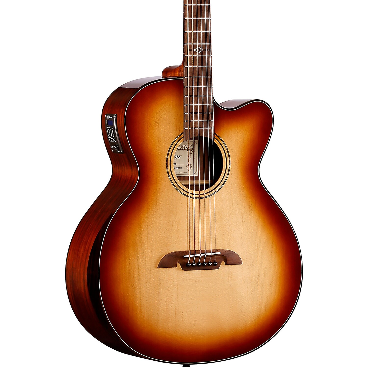 Alvarez Artist Series Bevel Armrest Cutaway Акустическая электрическая баритон-гитара Shadow Burst
Alvarez Artist Series Bevel Armrest Cutaway Акустическая электрическая баритон-гитара Shadow Burst