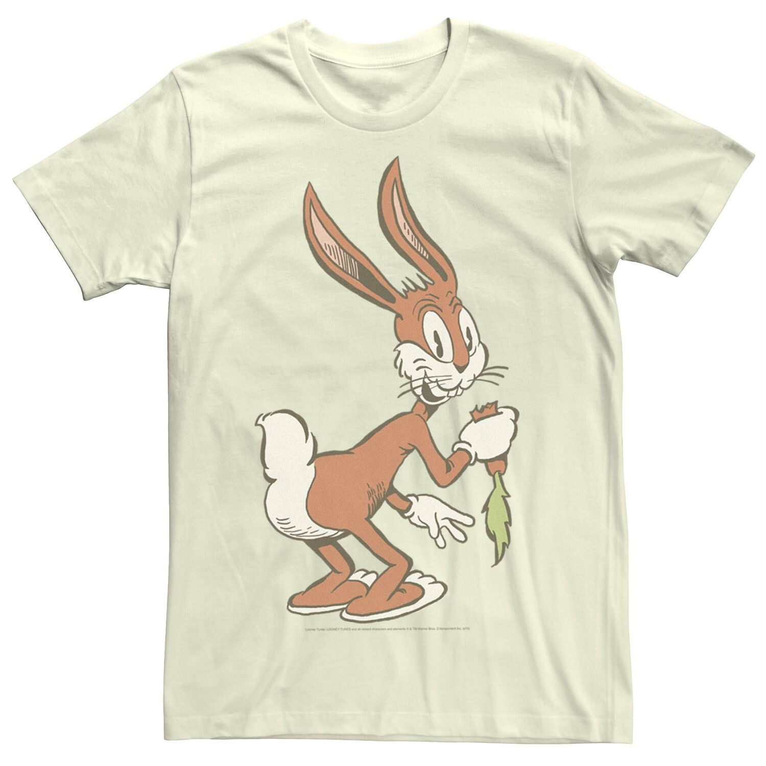 Мужская футболка Looney Tunes Bugs Bunny с винтажным рисунком и портретом Licensed Character
Мужская футболка Looney Tunes Bugs Bunny с винтажным рисунком и портретом Licensed Character