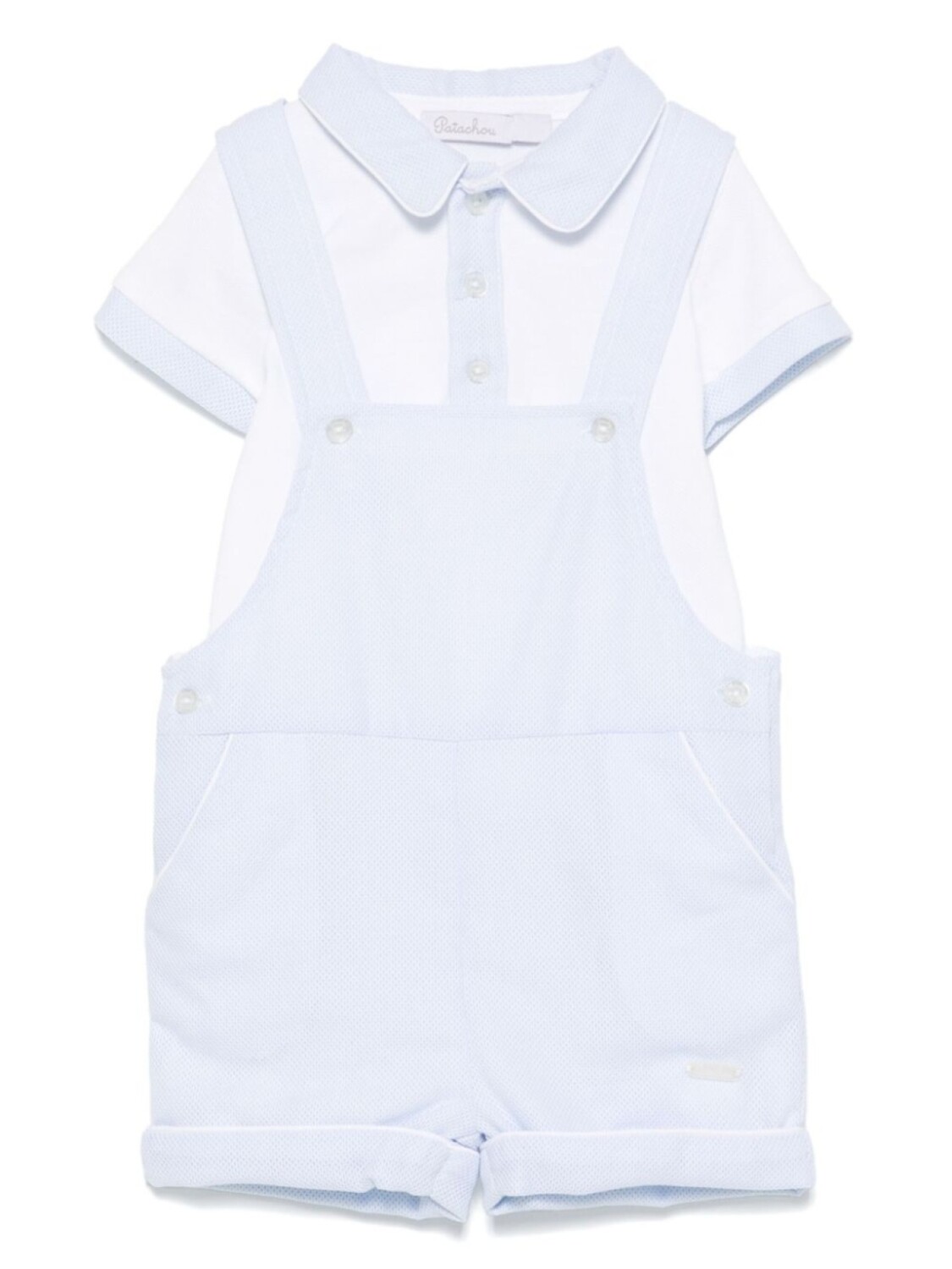 Ромпер из ткани пике Patachou, синий
Ромпер из ткани пике Patachou, синий