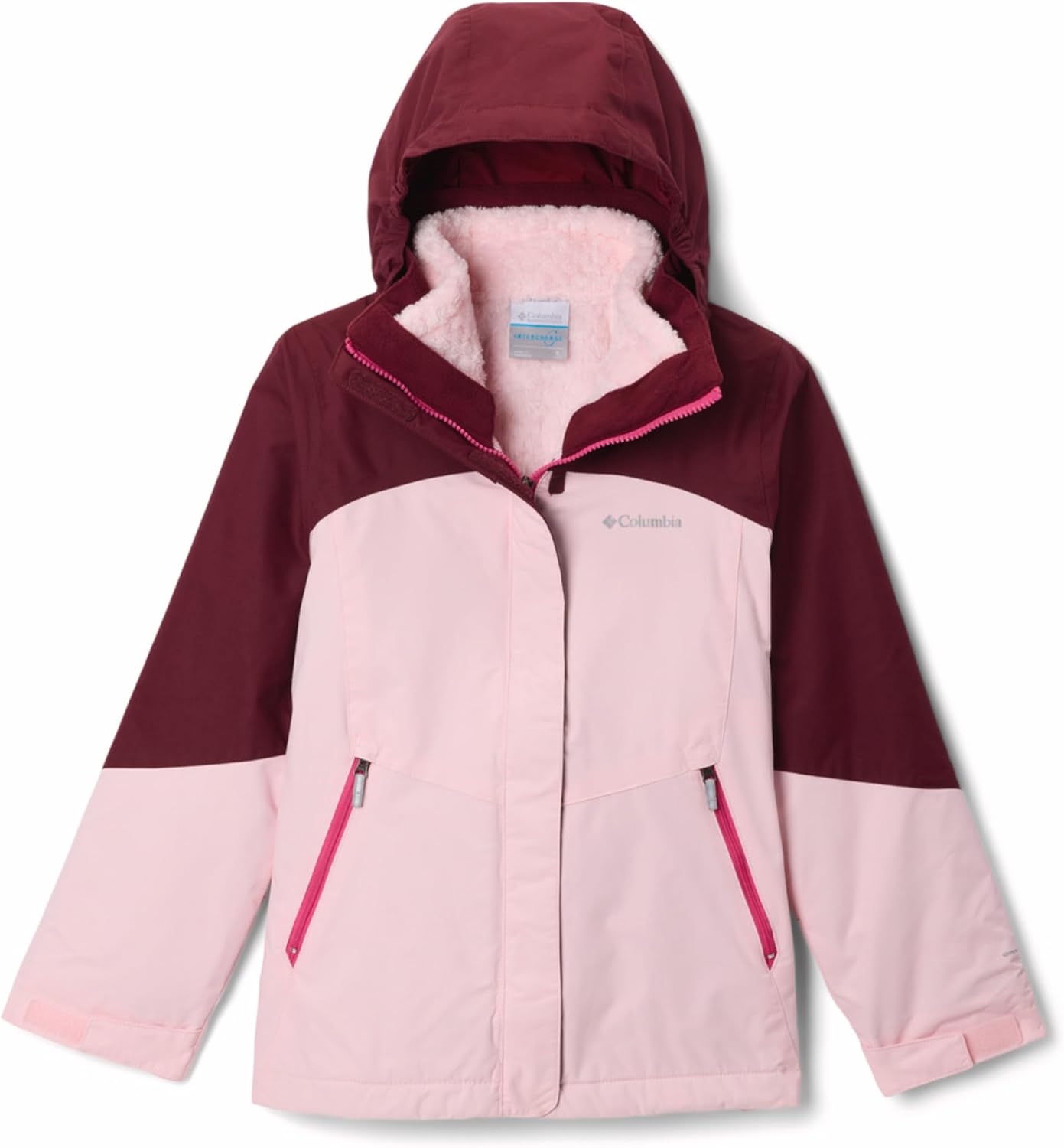 Columbia детская куртка Bugaboo III Fleece Interchange, Satin Pink/Rich Wine
Columbia детская куртка Bugaboo III Fleece Interchange, Satin Pink/Rich Wine