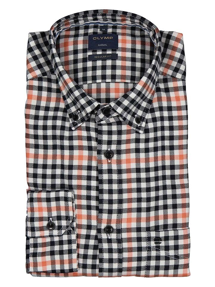 Рубашка OLYMP Hemd Casual - Regular fit -, цвет Schwarz/Orange
Рубашка OLYMP Hemd Casual - Regular fit -, цвет Schwarz/Orange