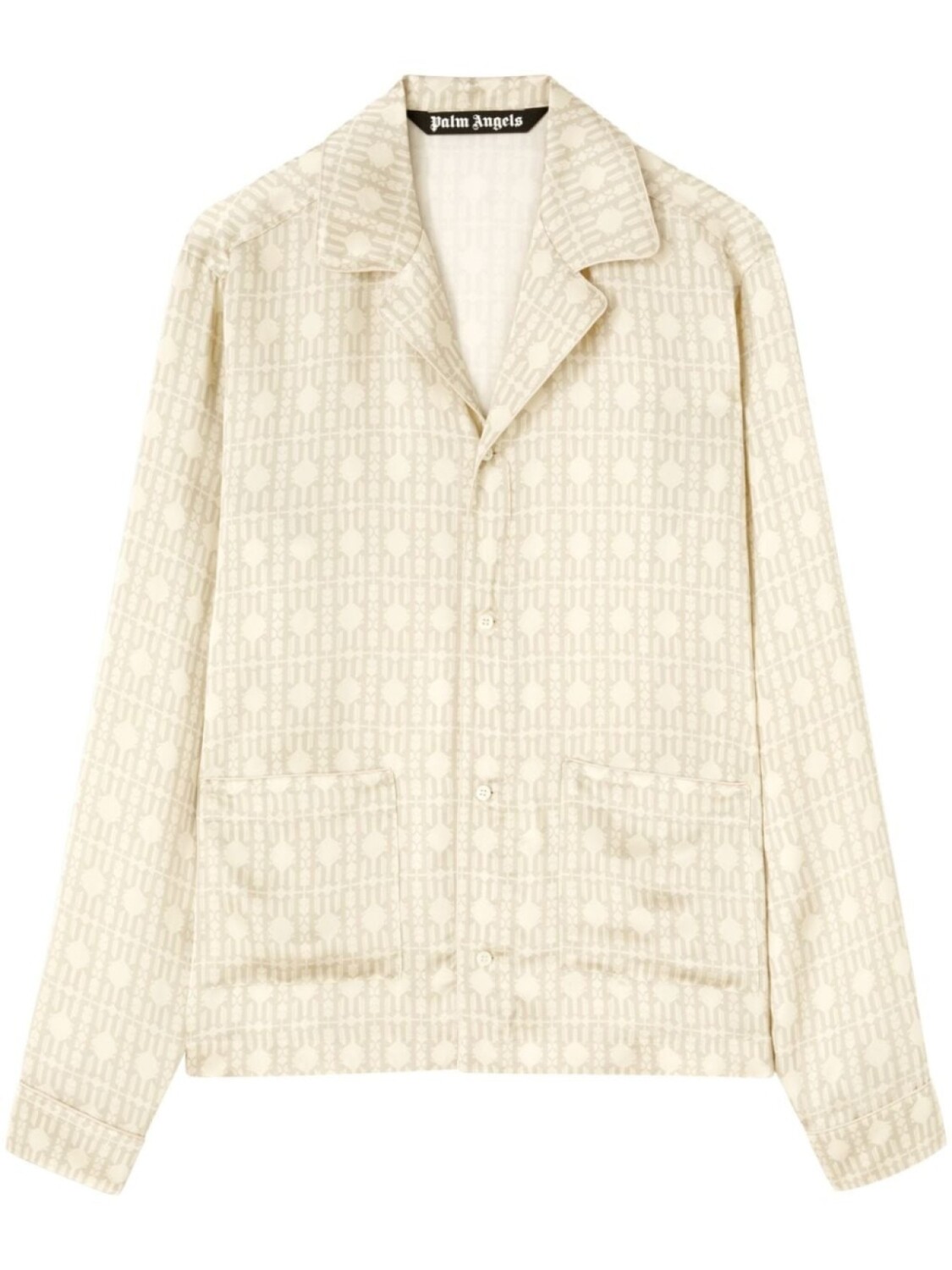 Palm Angels рубашка с монограммой, нейтральный цвет
Palm Angels рубашка с монограммой, нейтральный цвет