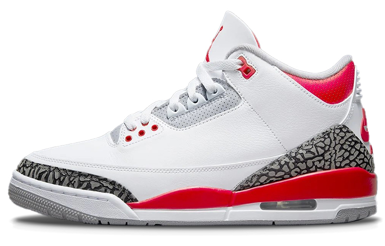 Jordan Air 3 Retro 'Fire Red' 2022
Jordan Air 3 Retro 'Fire Red' 2022