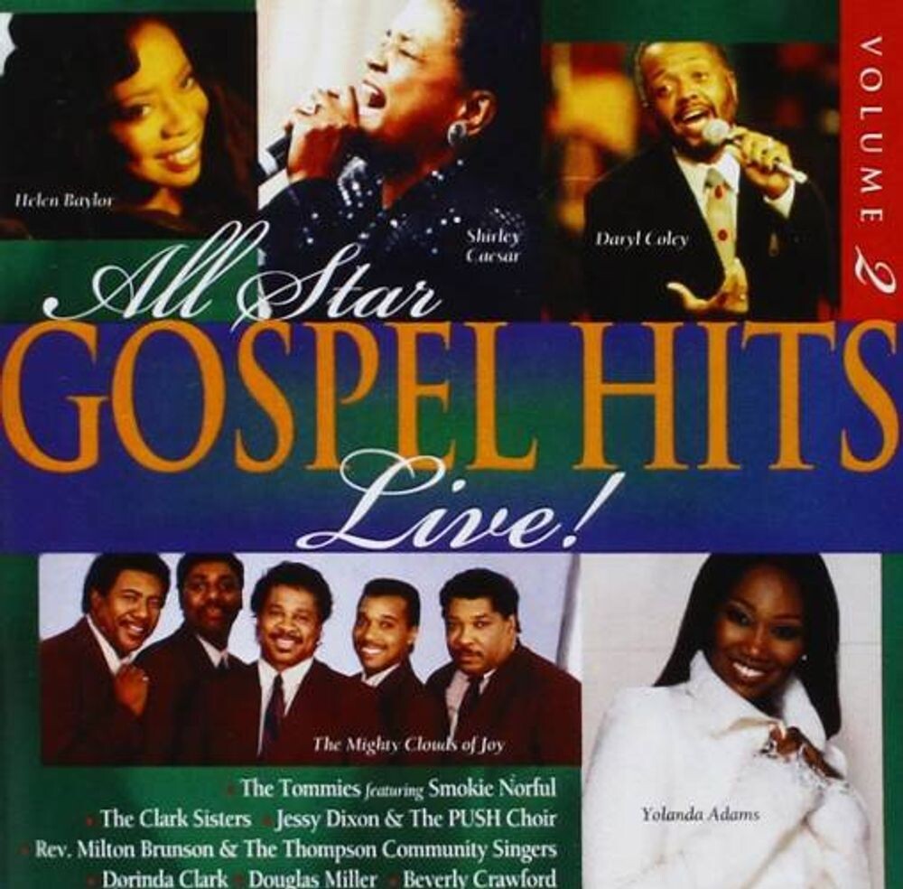 Диск CD All Star Gospel Hits: Volume 2, Live! - Various Artists
Диск CD All Star Gospel Hits: Volume 2, Live! - Various Artists
