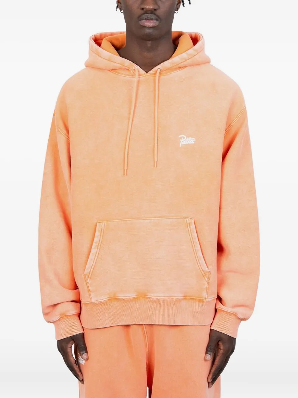 Худи на молнии с выбеленным эффектом PATTA, оранжевый
Худи на молнии с выбеленным эффектом PATTA, оранжевый