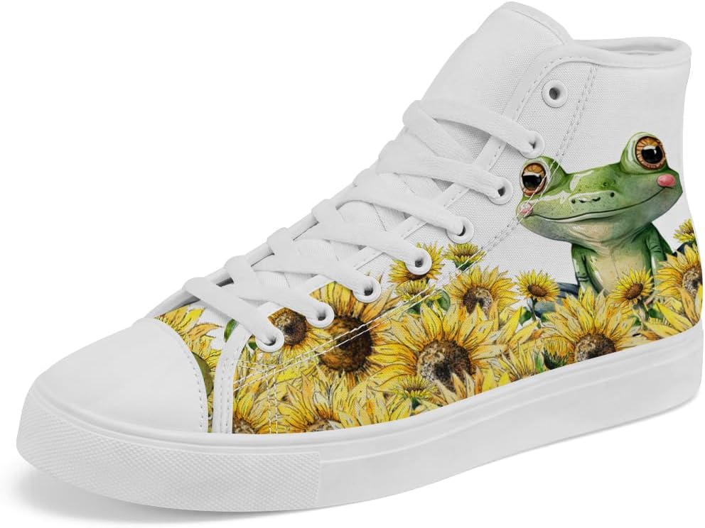 Кеды Frog с высоким берцем, высокие холщовые кроссовки на шнуровке, повседневная обувь для женщин и мужчин Chebing, желтый
Кеды Frog с высоким берцем, высокие холщовые кроссовки на шнуровке, повседневная обувь для женщин и мужчин Chebing, желтый