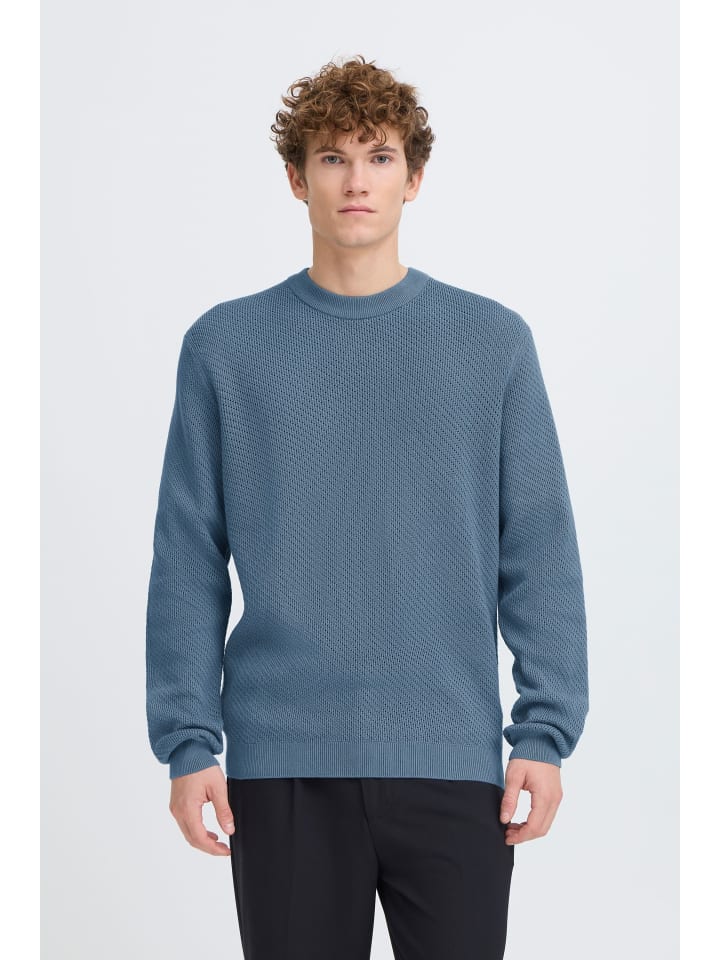 CASUAL FRIDAY Вязаный свитер CFIsaksson синего цвета
CASUAL FRIDAY Вязаный свитер CFIsaksson синего цвета