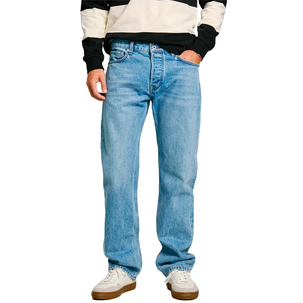 Джинсы Pepe PM207704 Loose Fit, синий
Джинсы Pepe PM207704 Loose Fit, синий