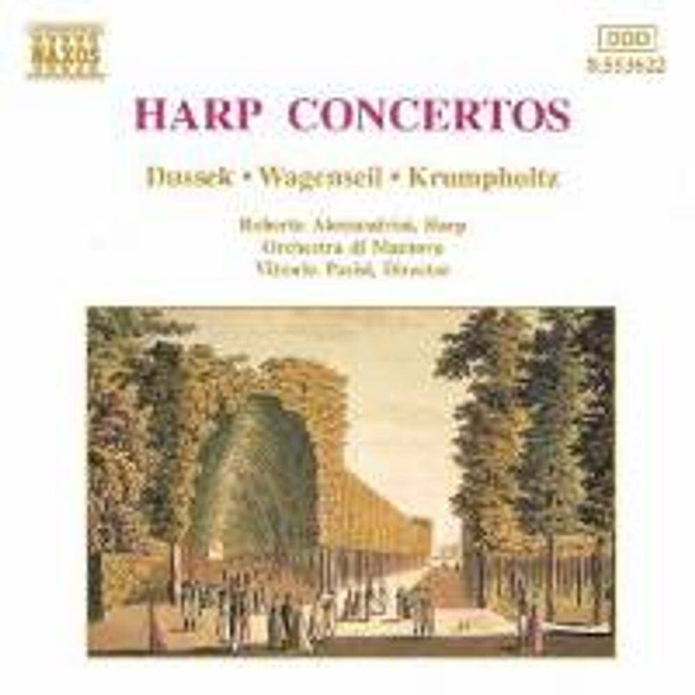 Диск CD Harp Concertos: Dussek / Wagenseil / Krumpholtz - Roberta Alessandrini, Vittorio Parisi, Orchestra da Camera di Mantova
Диск CD Harp Concertos: Dussek / Wagenseil / Krumpholtz - Roberta Alessandrini, Vittorio Parisi, Orchestra da Camera di Mantova