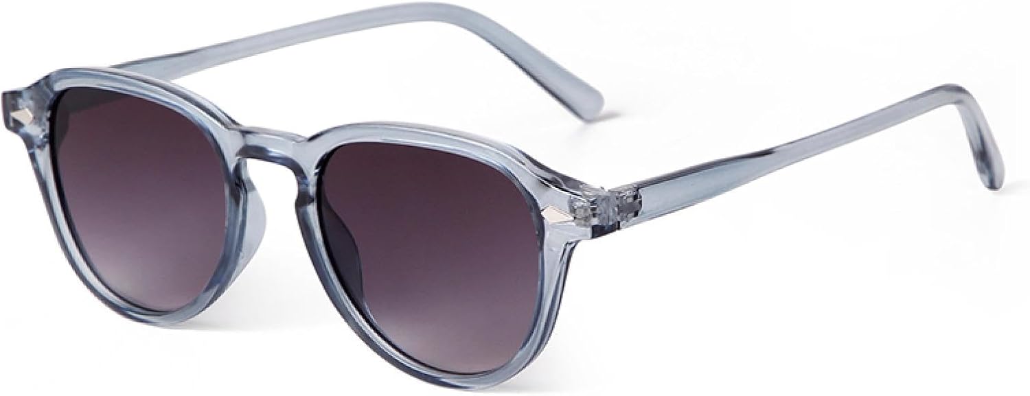 Солнцезащитные очки с защитой от УФ-излучения UV400 | Оправа с заклепками, круглые градиентные линзы | Для женщин и мужчин, для занятий спортом на открытом воздухе и вождения DSVIGF, 03
Солнцезащитные очки с защитой от УФ-излучения UV400 | Оправа с заклепками, круглые градиентные линзы | Для женщин и мужчин, для занятий спортом на открытом воздухе и вождения DSVIGF, 03