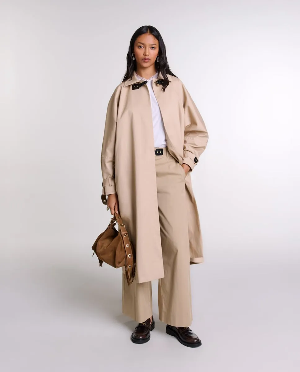 Длинный женский тренчкот Maje, бежевый
Длинный женский тренчкот Maje, бежевый