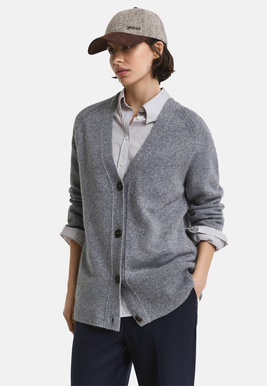 Кардиган GANT DETAIL CARDIGAN, Charcoal Melange/Grey
Кардиган GANT DETAIL CARDIGAN, Charcoal Melange/Grey