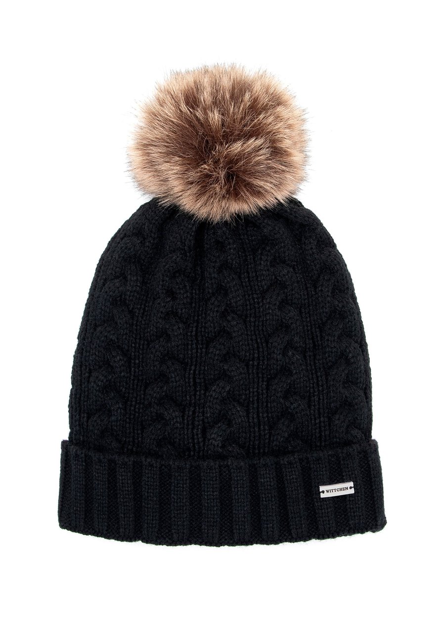 Шапка WITTCHEN WITH POM-POM, Black
Шапка WITTCHEN WITH POM-POM, Black
