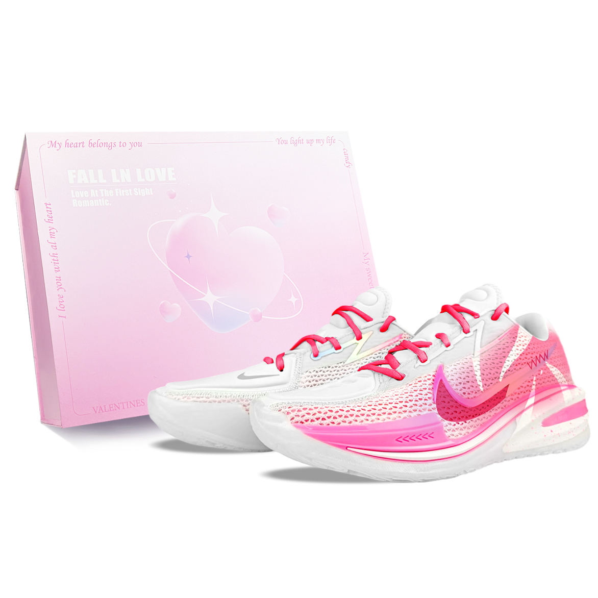 Nike Мужские баскетбольные кроссовки Air Zoom G.T. Cut 1 Think Pink EP с устойчивым к истиранию верхом розово-белые, цвет Pink White 
Nike Мужские баскетбольные кроссовки Air Zoom G.T. Cut 1 Think Pink EP с устойчивым к истиранию верхом розово-белые, цвет Pink White