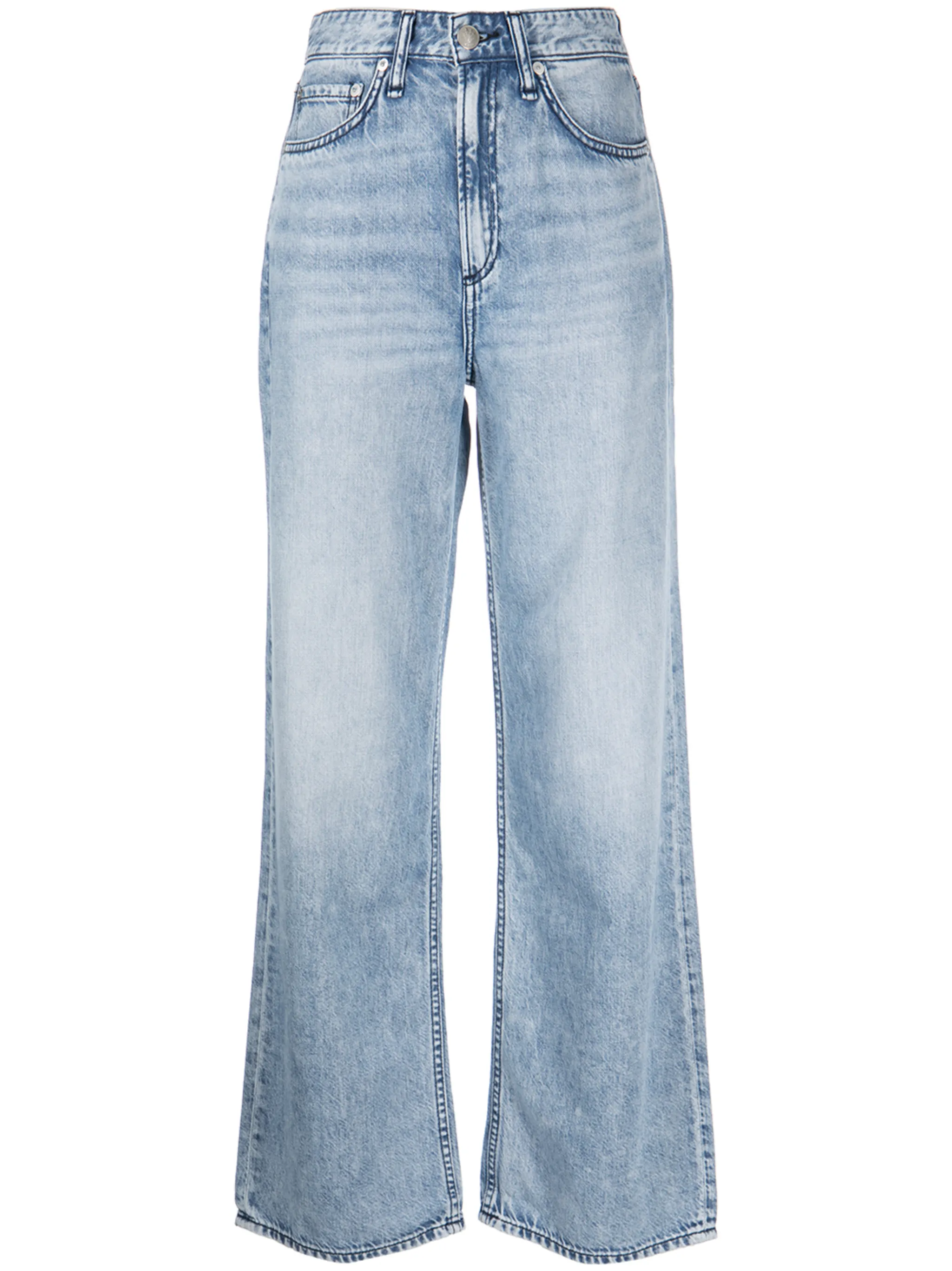 Широкие джинсы Rag & Bone, синий
Широкие джинсы Rag & Bone, синий