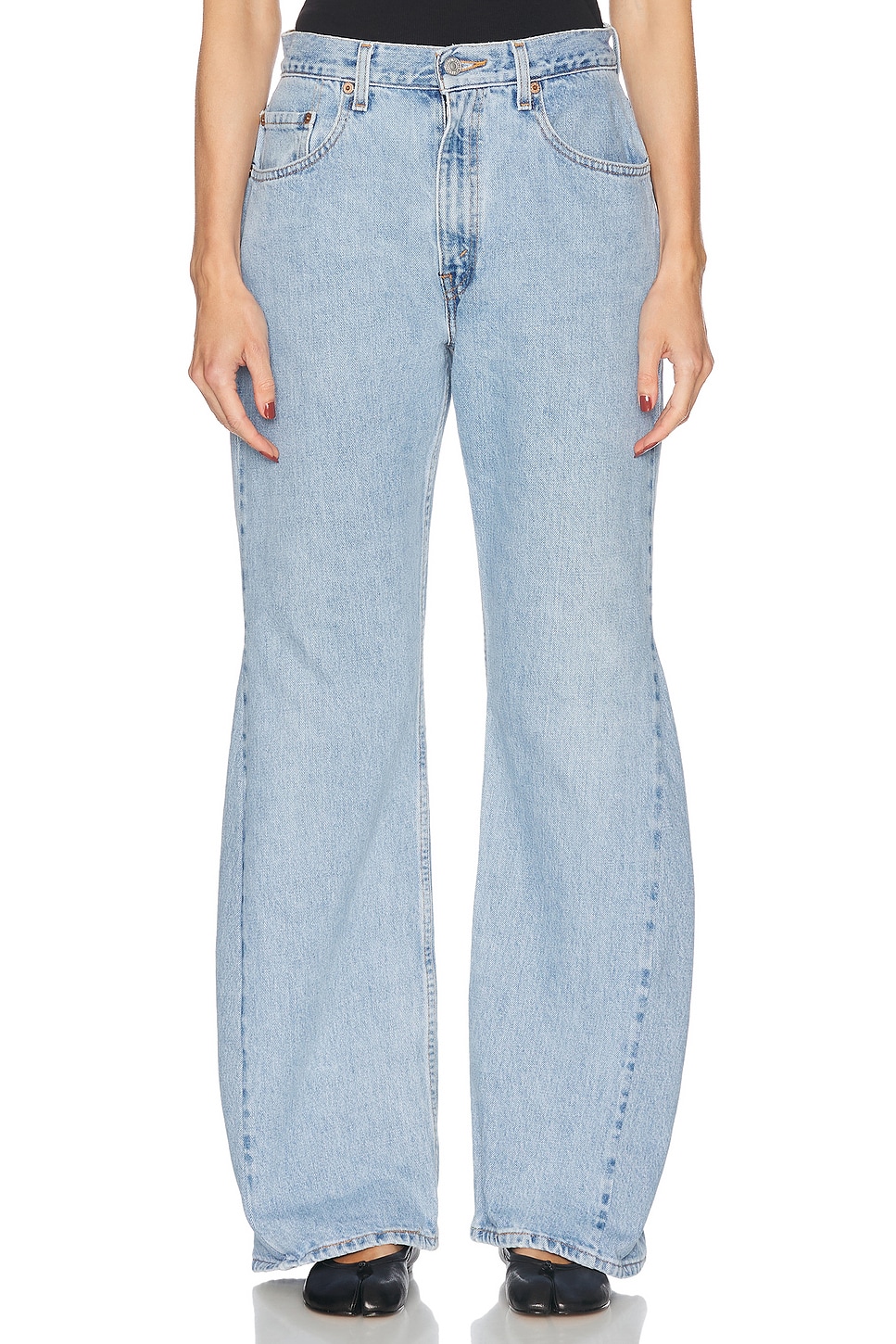 Мешковатые ультраширокие брюки Aligrace, Light Medium
Мешковатые ультраширокие брюки Aligrace, Light Medium