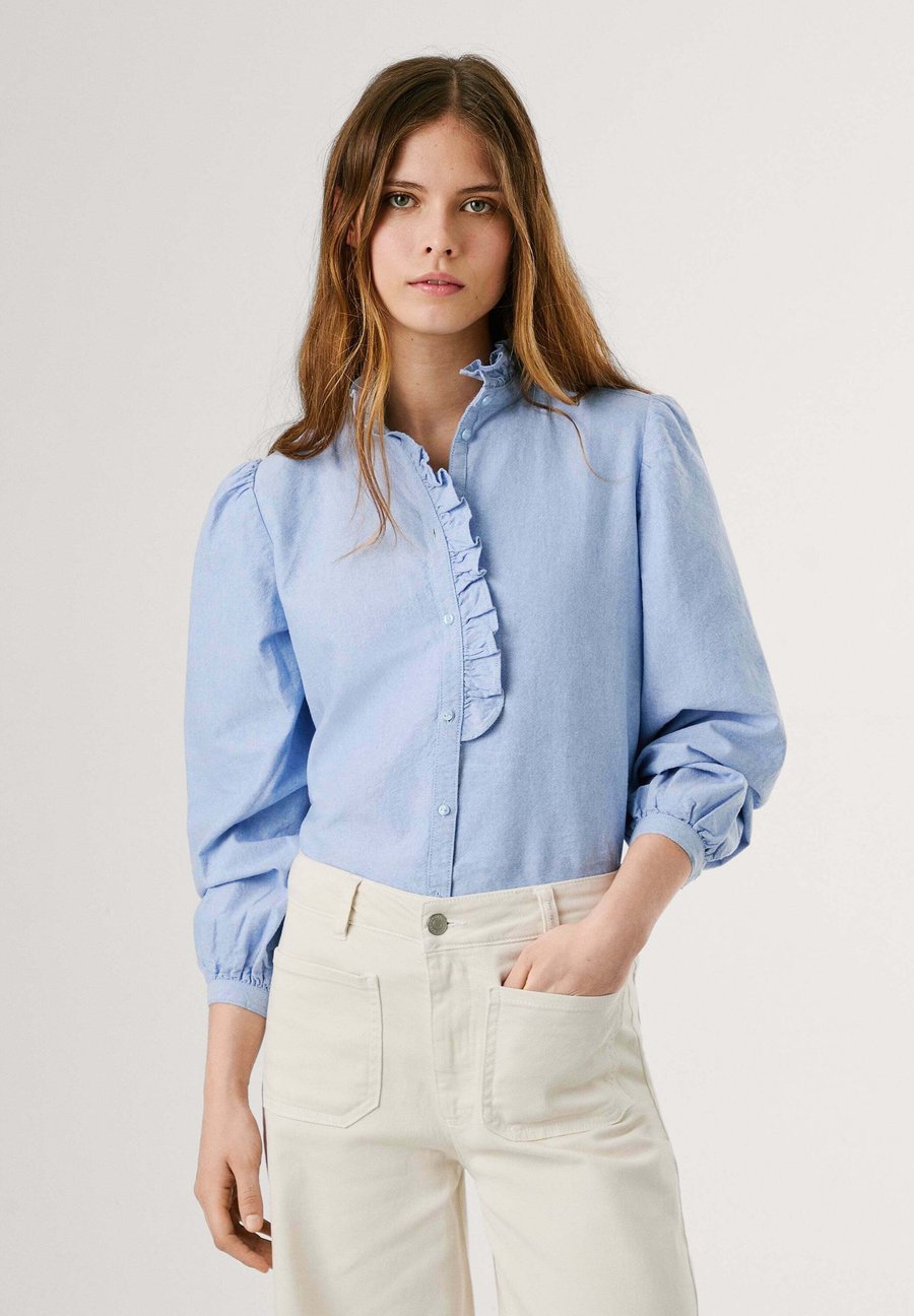Блуза Pepe Jeans Button-down blouse, Blue
Блуза Pepe Jeans Button-down blouse, Blue