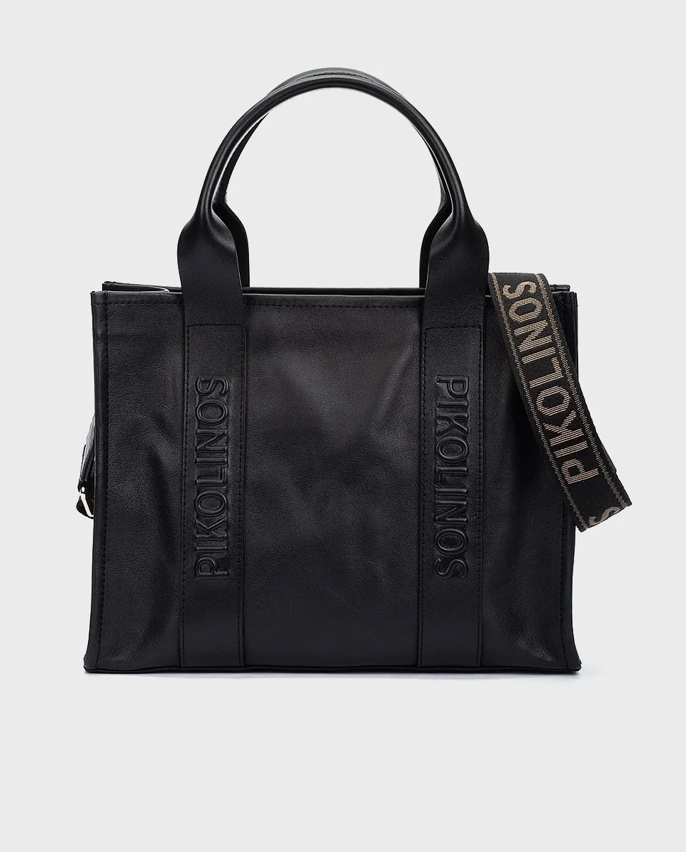 Женская кожаная сумка через плечо с застежкой-молнией Pikolinos, черный
Женская кожаная сумка через плечо с застежкой-молнией Pikolinos, черный