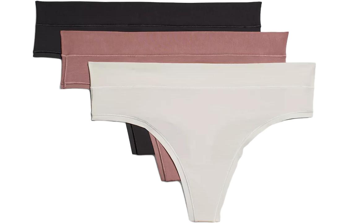 Женские трусы 3 штуки Lululemon, 3 pack (черный+розовый+белый)
Женские трусы 3 штуки Lululemon, 3 pack (черный+розовый+белый)