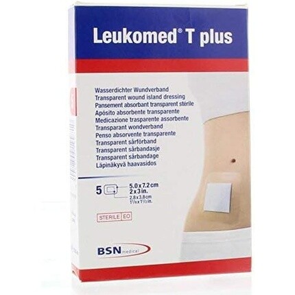 BSN Medical Leukomed T Plus 5 Прозрачные раневые повязки среднего размера
BSN Medical Leukomed T Plus 5 Прозрачные раневые повязки среднего размера