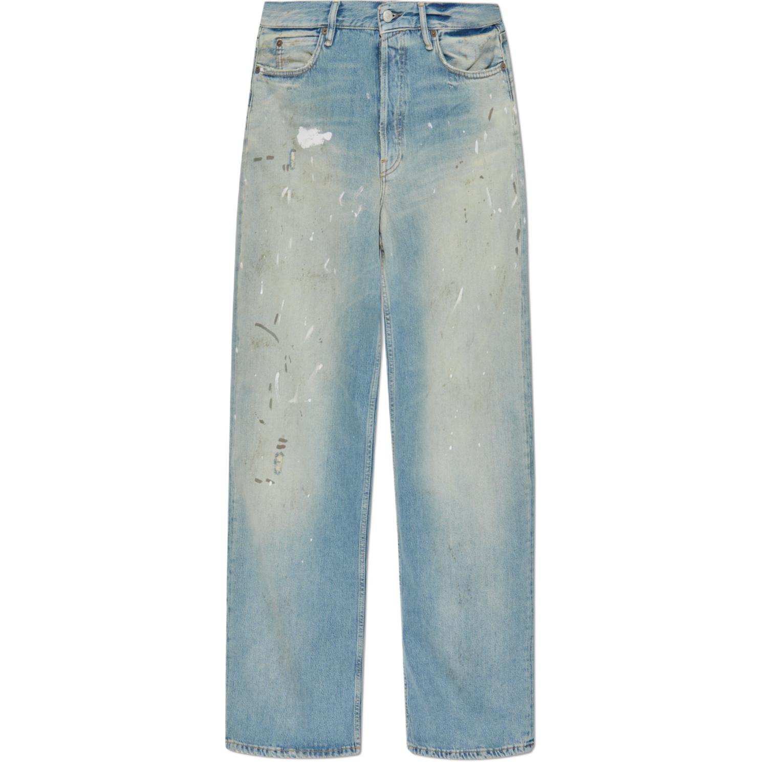 Потертые джинсы Regular Fit Acne Studios, светло-голубой
Потертые джинсы Regular Fit Acne Studios, светло-голубой