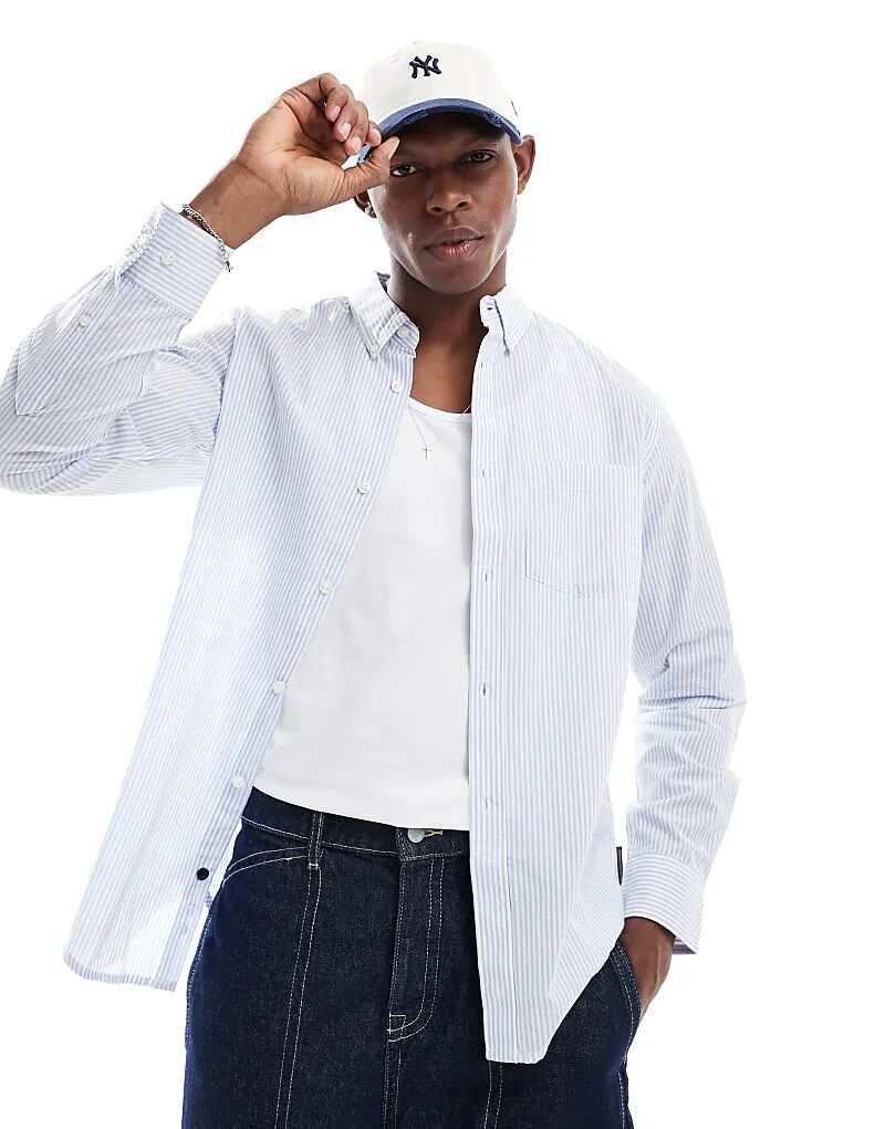 Рубашка French Connection с длинными рукавами и карманами в небесно-голубую полоску French Connection Mens
Рубашка French Connection с длинными рукавами и карманами в небесно-голубую полоску French Connection Mens