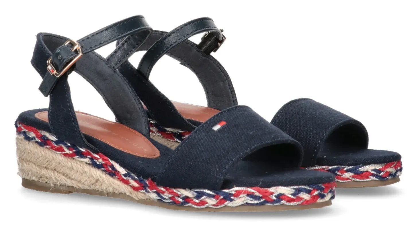 Босоножки Tommy Hilfiger на танкетке "ROPE WEDGE SANDAL", летняя обувь, босоножки, танкетка, с плетеной каймой, синий
Босоножки Tommy Hilfiger на танкетке "ROPE WEDGE SANDAL", летняя обувь, босоножки, танкетка, с плетеной каймой, синий