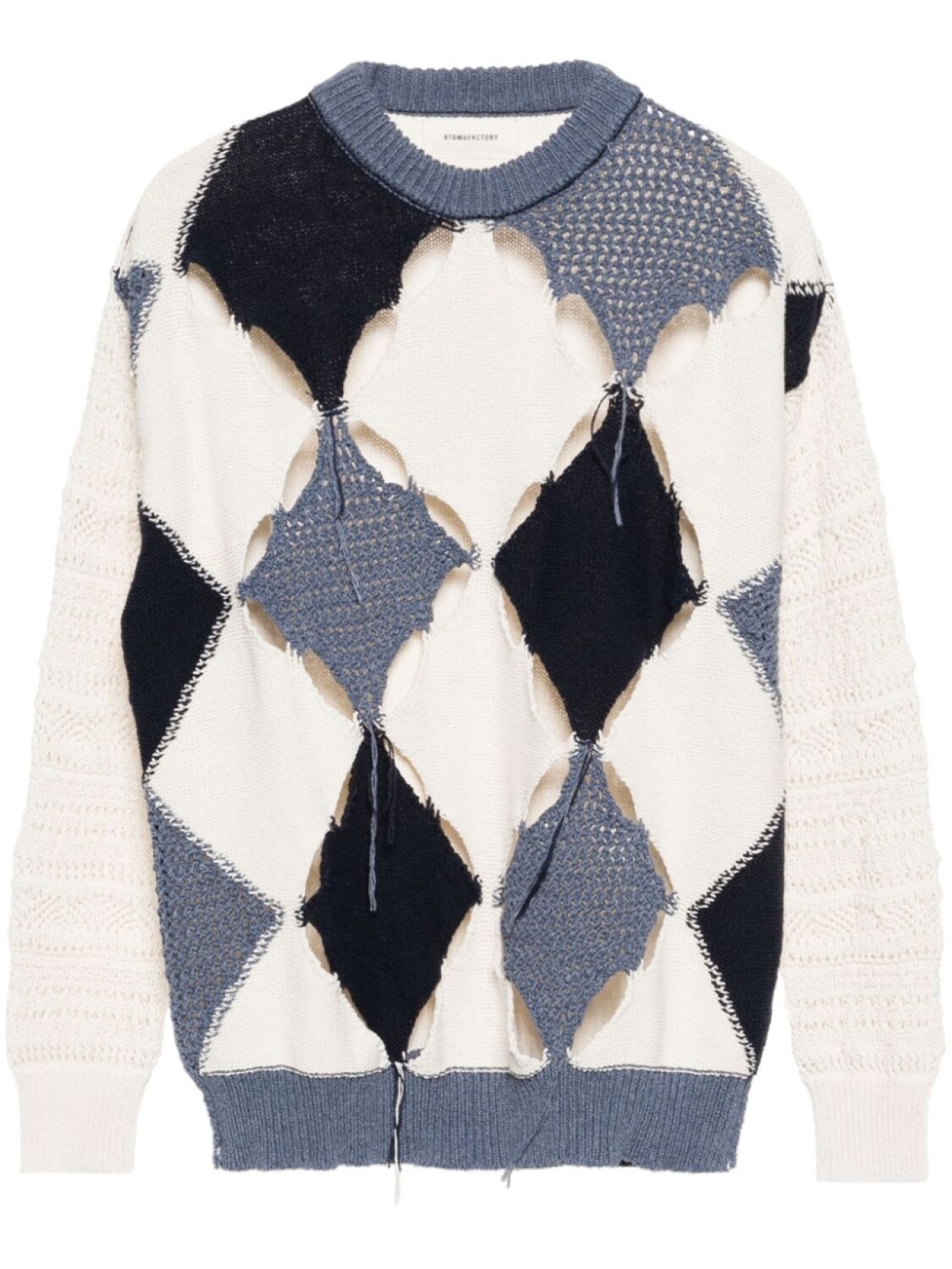 Джемпер с вырезом Atomo factory, нейтральный цвет
Джемпер с вырезом Atomo factory, нейтральный цвет