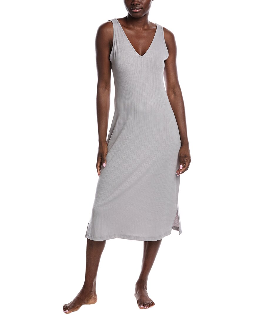 Natori Soothe Rib Слиповое платье N Natori, серый 
Natori Soothe Rib Слиповое платье N Natori, серый