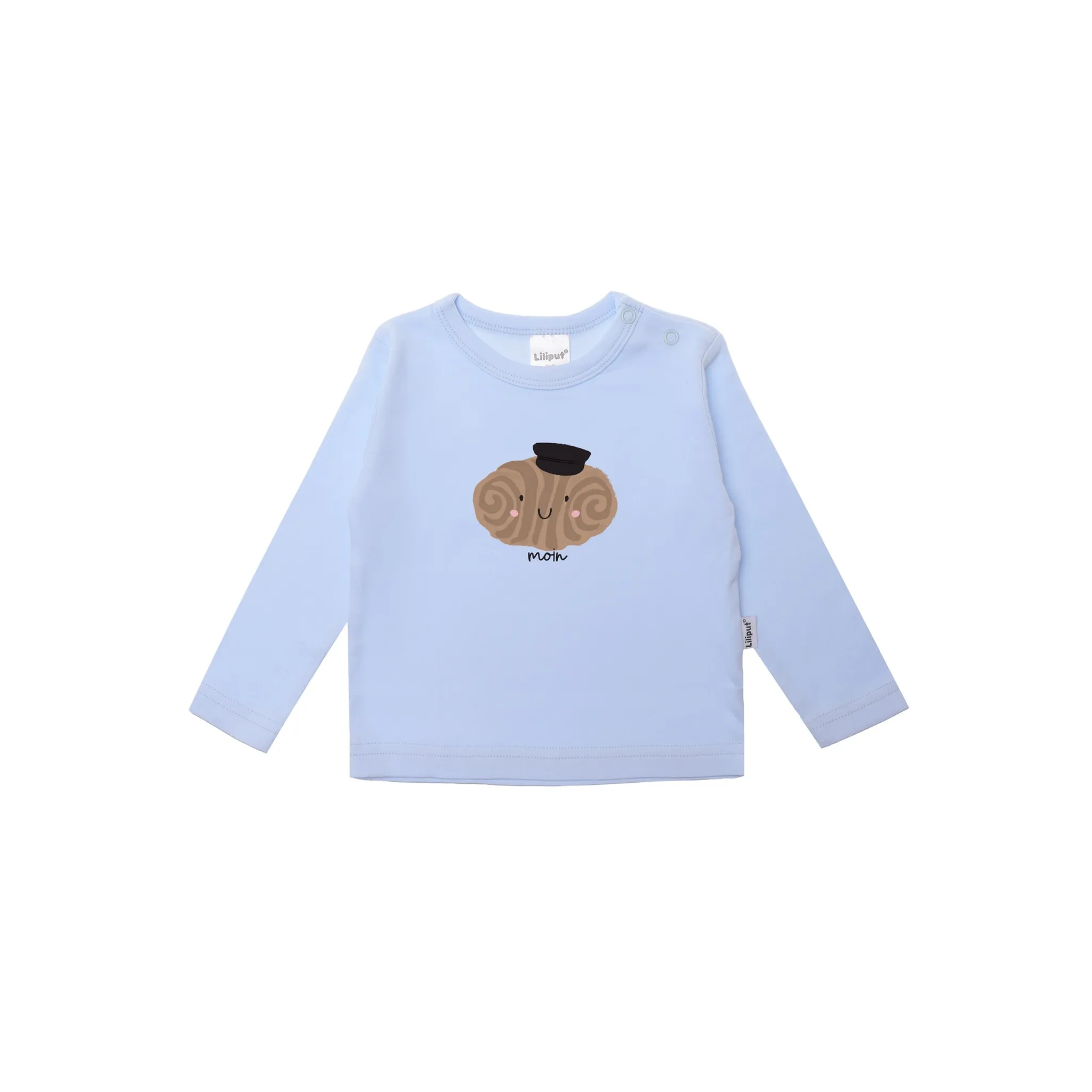 Толстовка Liliput «Franzbrötchen», с кнопками на плече, светло-голубой
Толстовка Liliput «Franzbrötchen», с кнопками на плече, светло-голубой