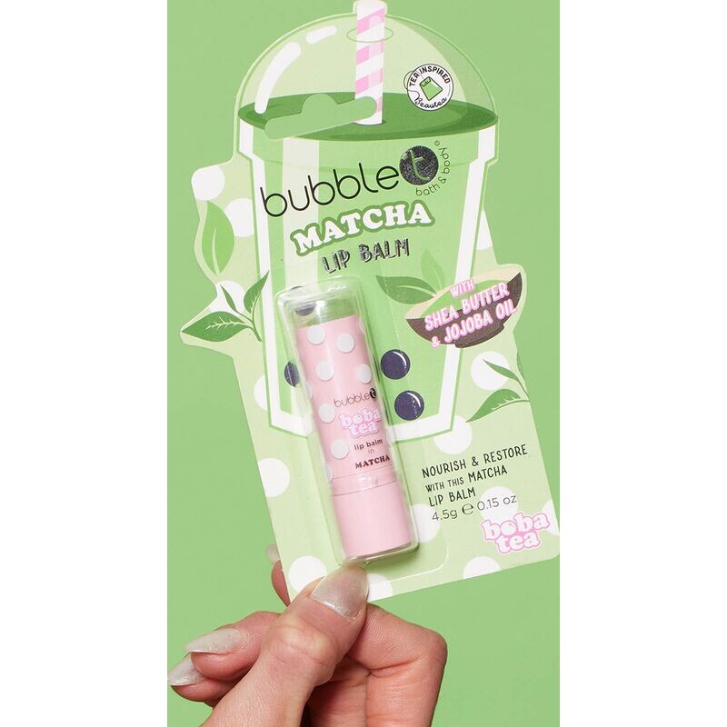 Бальзам для губ Матча bubble t, 4,5 g
Бальзам для губ Матча bubble t, 4,5 g