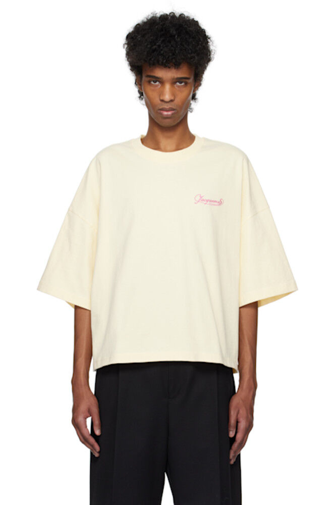 Футболка бежевая «The Corto» JACQUEMUS 
Футболка бежевая «The Corto» JACQUEMUS