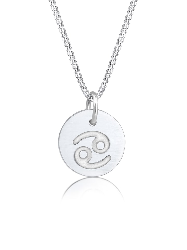 Elli Колье из серебра 925 пробы со знаком зодиака: Рак в серебряном исполнении
Elli Колье из серебра 925 пробы со знаком зодиака: Рак в серебряном исполнении