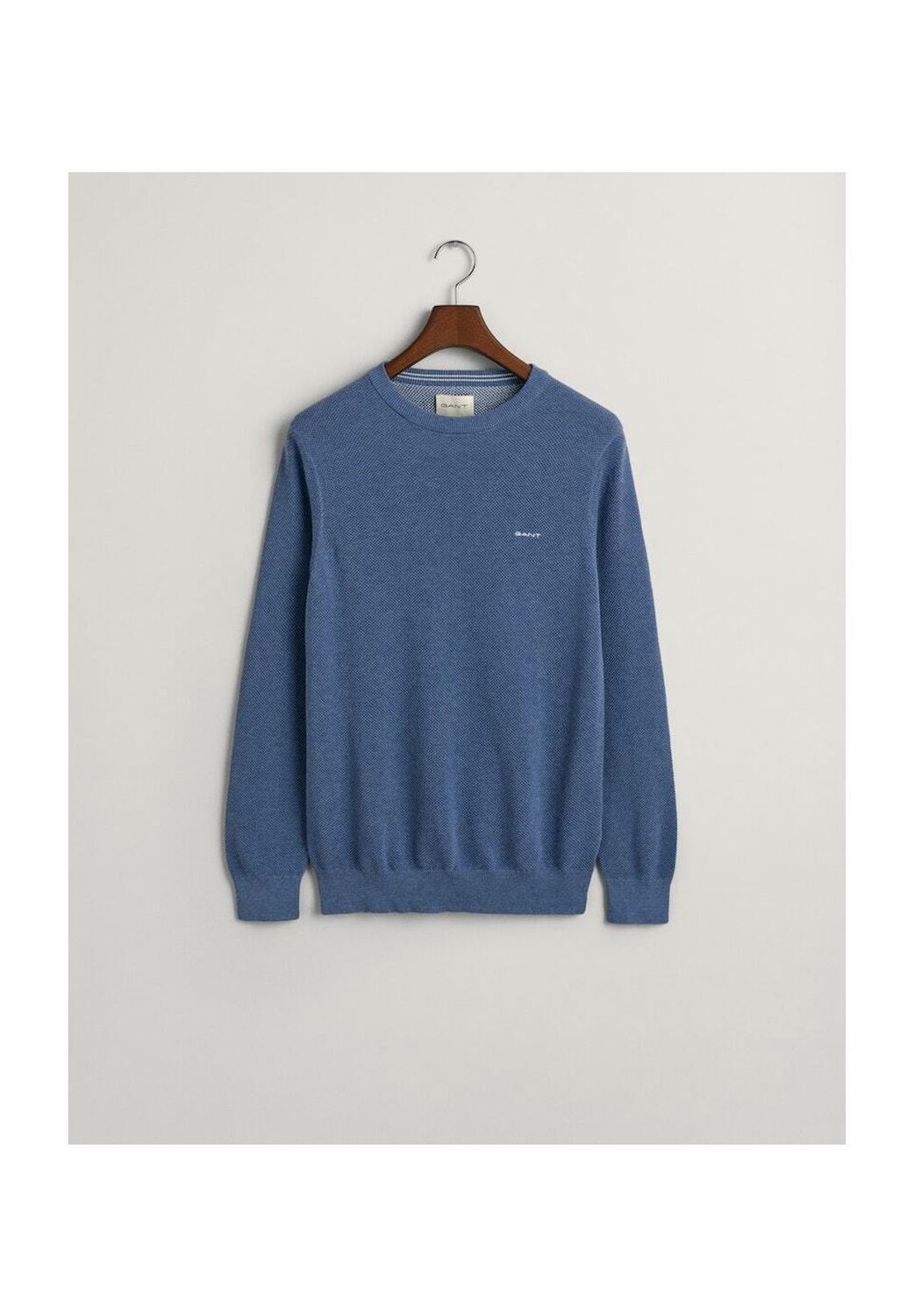 Пуловер GANT, цвет Denim Blue Melange
Пуловер GANT, цвет Denim Blue Melange