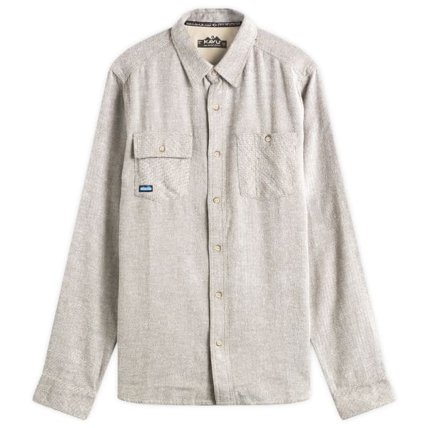 Рубашка с узором «елочка» от Langley Kavu, Paper Birch
Рубашка с узором «елочка» от Langley Kavu, Paper Birch