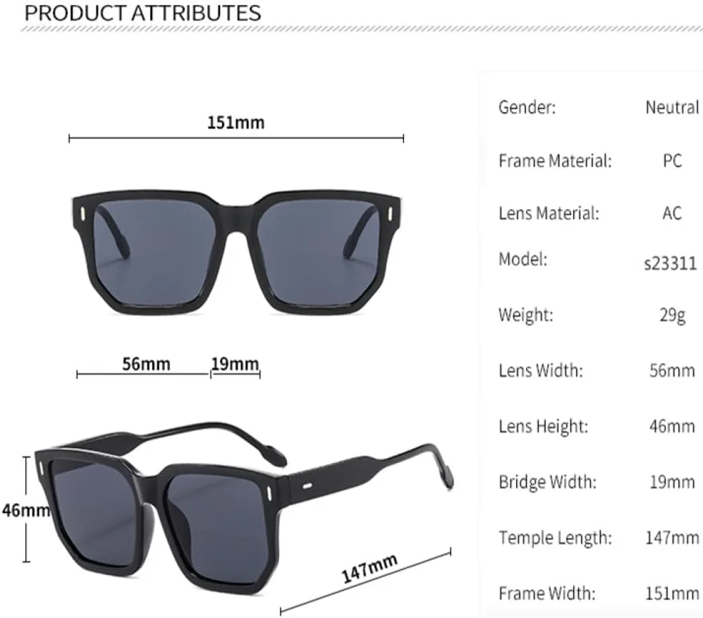 Солнцезащитные очки в стиле ретро 2027 года, популярные, с большой оправой, универсальные, с широкими дужками, для создания индивидуального образа MTZJH, Beige
Солнцезащитные очки в стиле ретро 2027 года, популярные, с большой оправой, универсальные, с широкими дужками, для создания индивидуального образа MTZJH, Beige